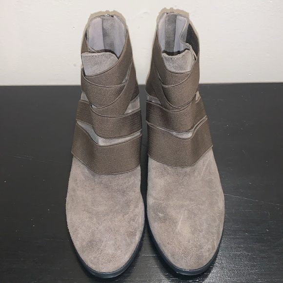 Eileen Fisher Women's Willis Suede Bootie.  Brown 7.5 - Picture 5 of 10